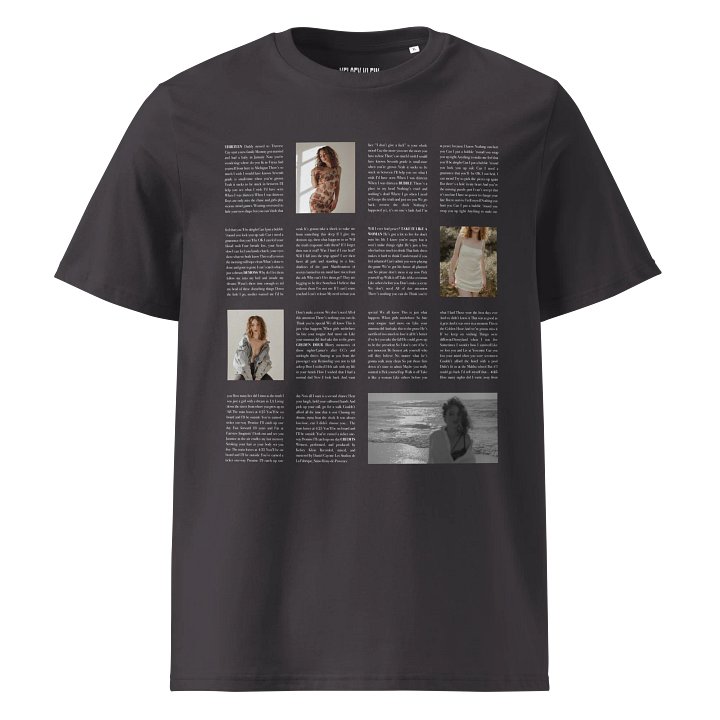 La Fabrique Sessions Lyrics – Organic Cotton T-Shirt (Dark Mode) product image (2)