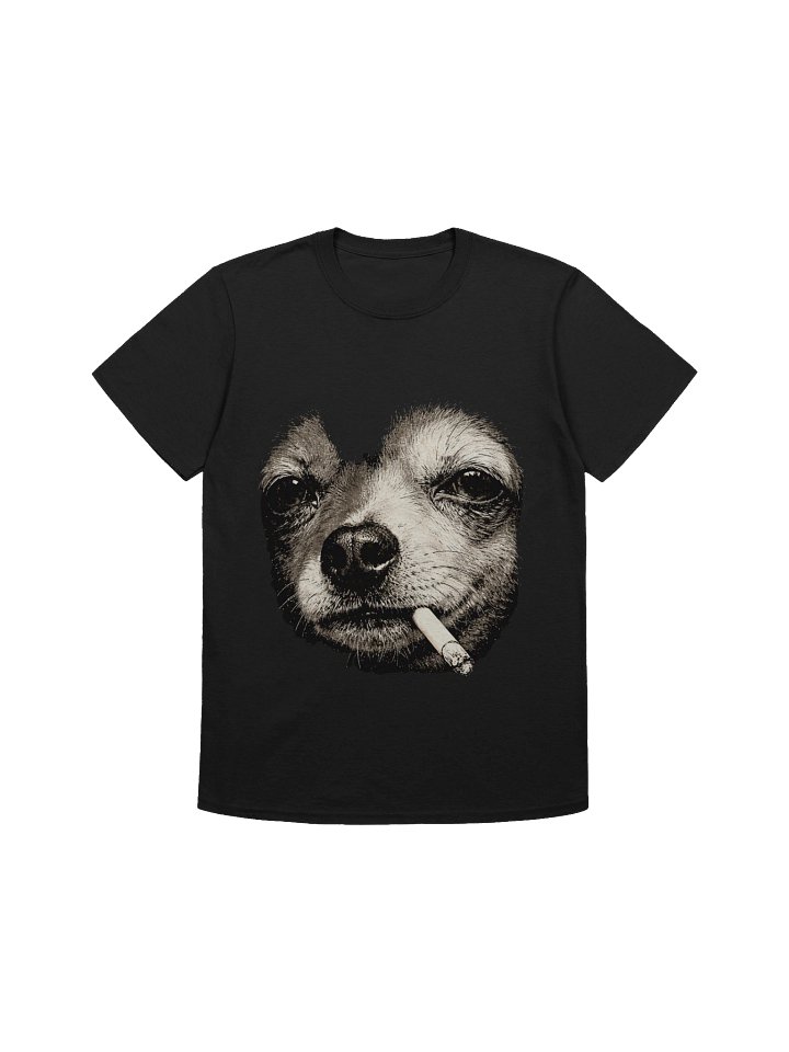 Charming Chihuahua Cigarette Unisex Tee product image (1)