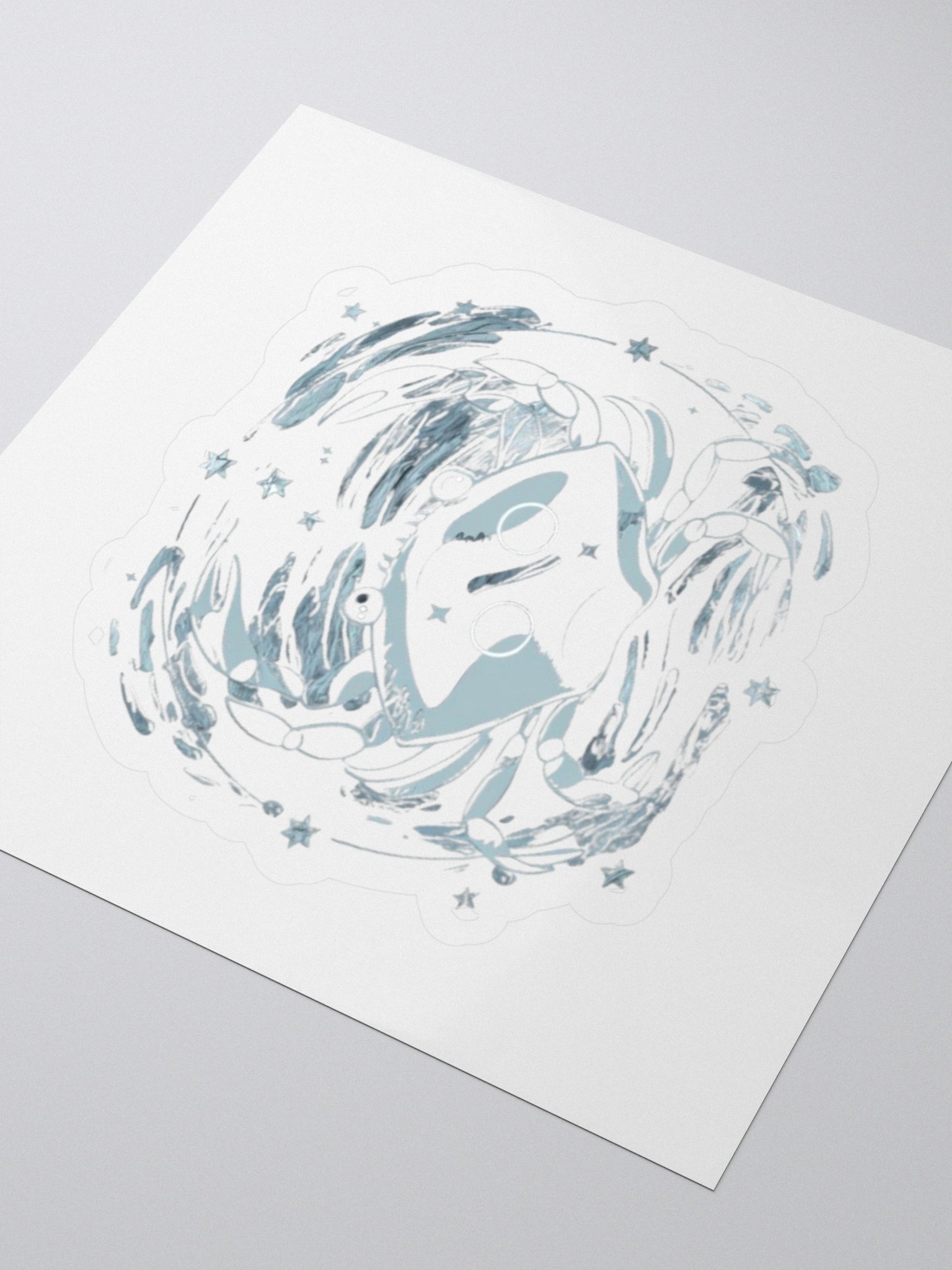 Cancer Zodiac Dreamscape Sticker product image (7)