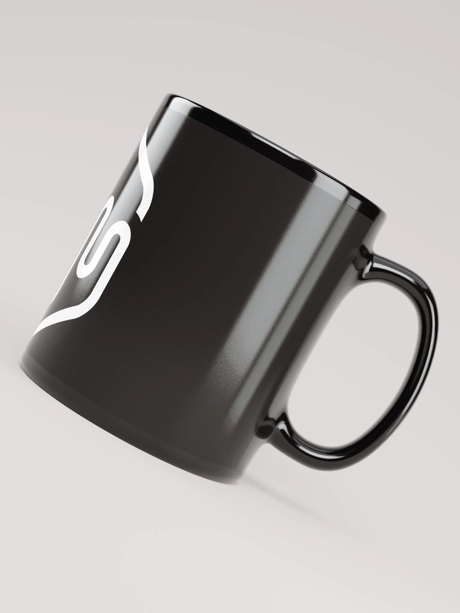 Black Glossy Mug product image (5)