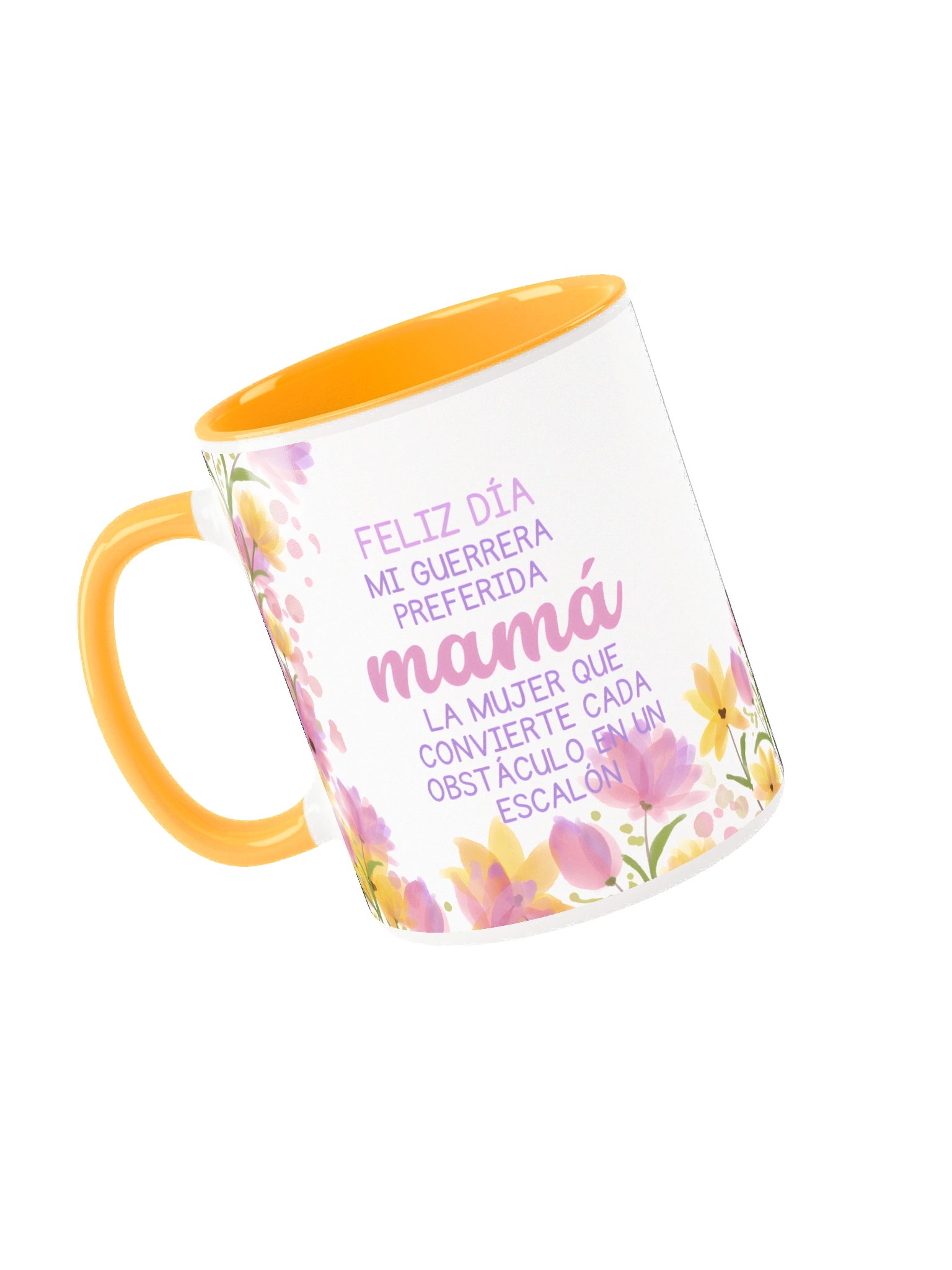 Mamá Guerrera — Pastel Floral Mug by Isis Magic product image (3)