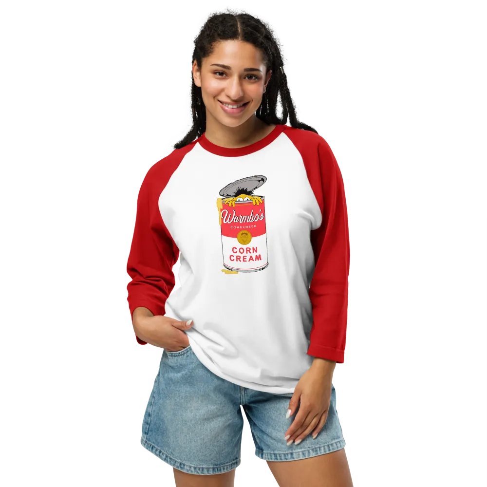 Warmbo's Corn Cream Raglan T-shirt product image (88)