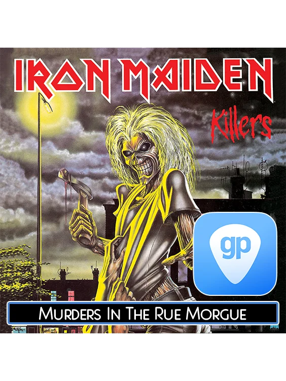 Murders In The Rue Morgue | PDF Tab + Guitar Pro | Iron Maiden product image (1)