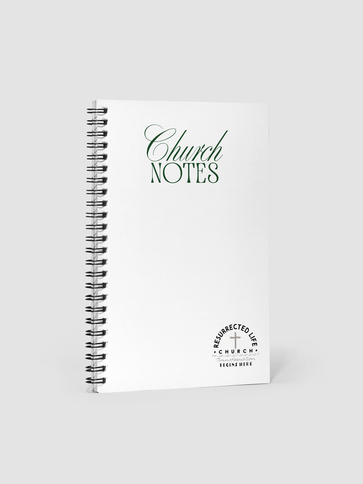 Church Notes Spiral Notebook product image (1)