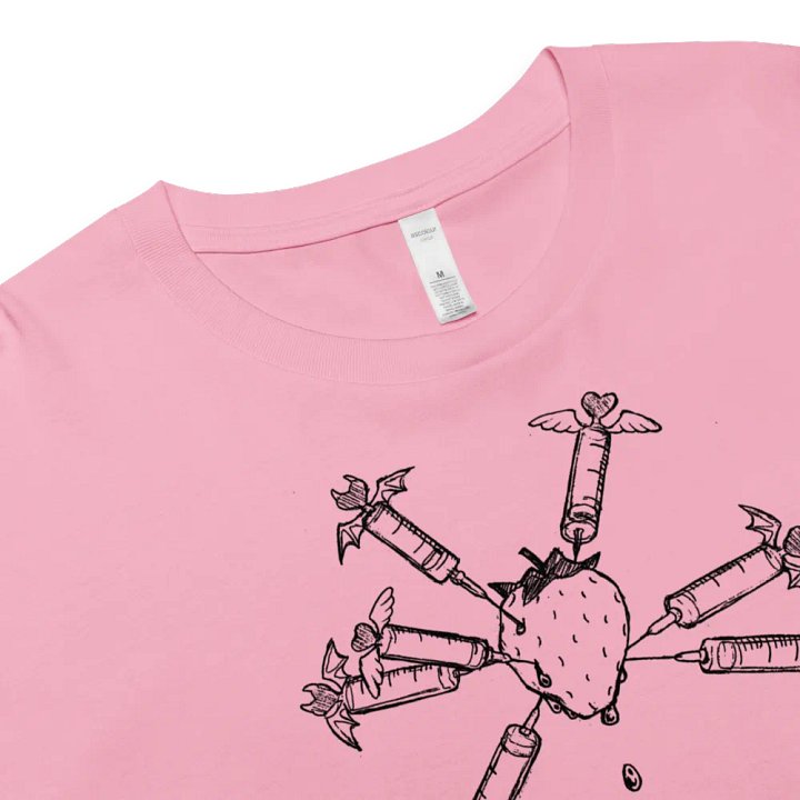 strawberry medicine // cropped tee product image (2)