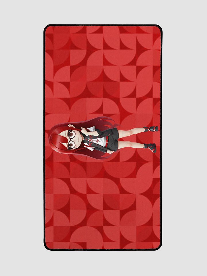 (Red CHIBI) K Desk Mat 15.5" x 31.5" product image (2)