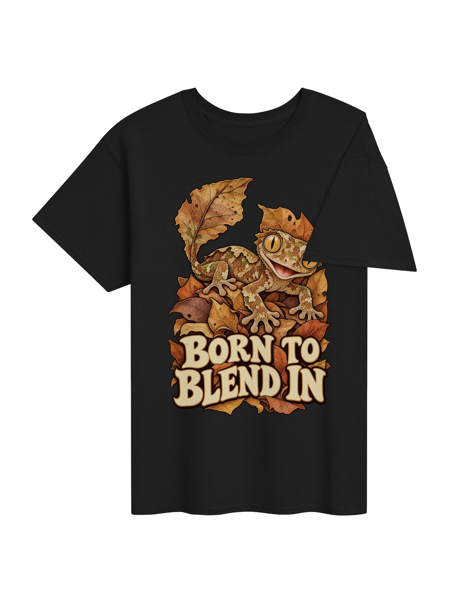 Born To Blend In Leaf-Tailed Gecko T-Shirt product image (4)