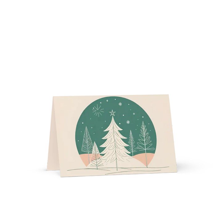 Simple Xmas, Winter Holiday Card product image (1)