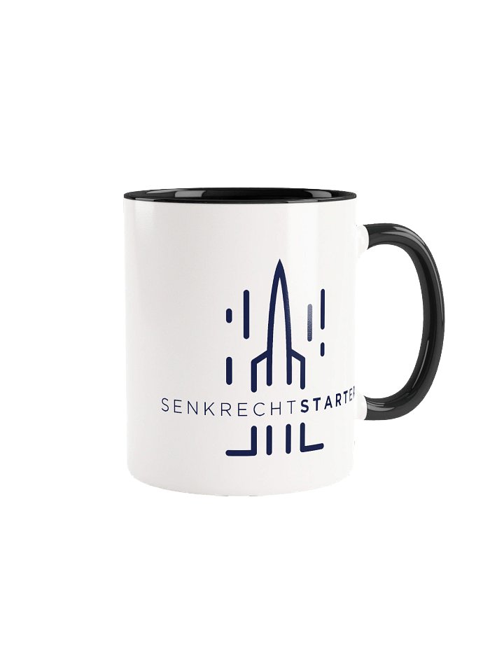 SENKRECHTSTARTER Tasse Weiß product image (1)