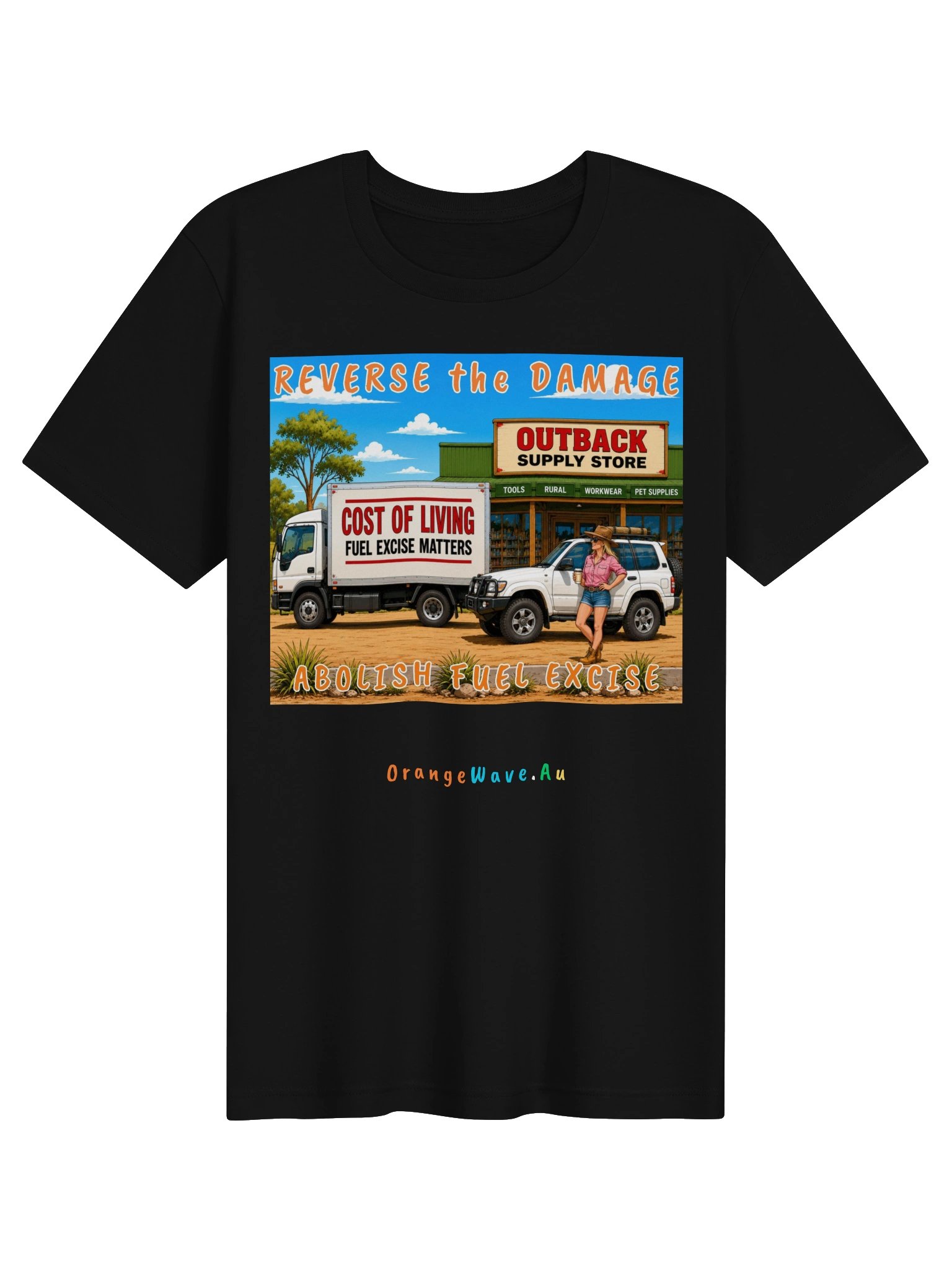 Reverse the Damage Abolish Fuel Excise Tee product image (4)