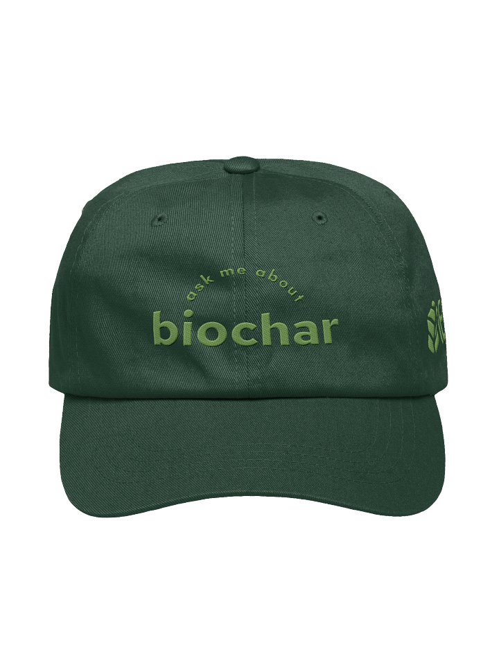 Ask Me About Biochar Hat - Green product image (1)