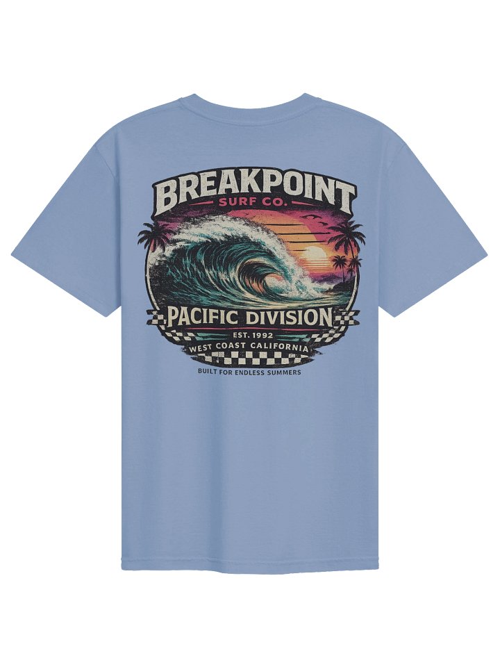 Breakpoint Pacific Division — Sunset Wave Graphic Tee product image (6)