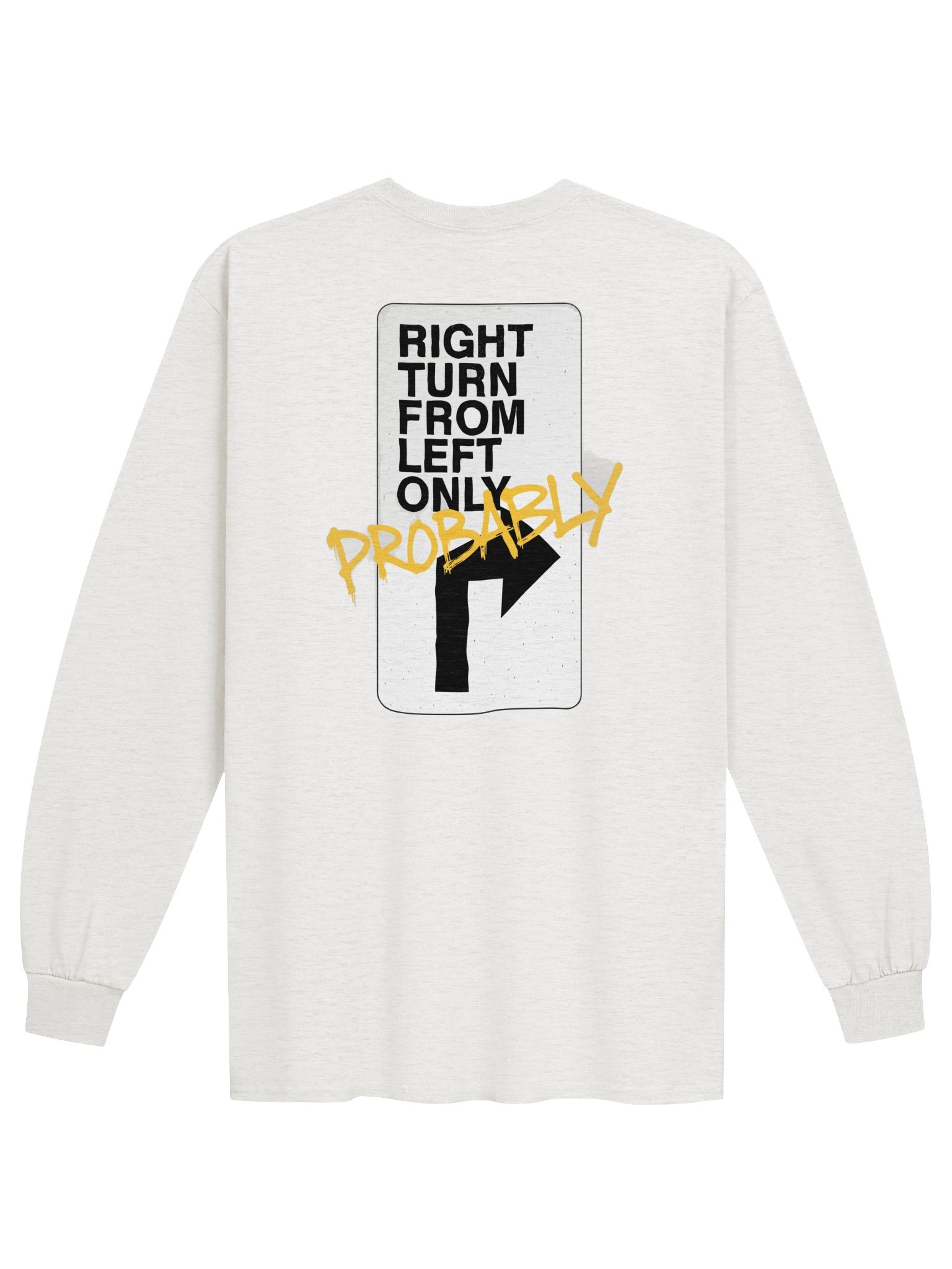 PROBABLY — Hook Turn | Graphic Long Sleeve Shirt | Melbourne Streetwear product image (3)