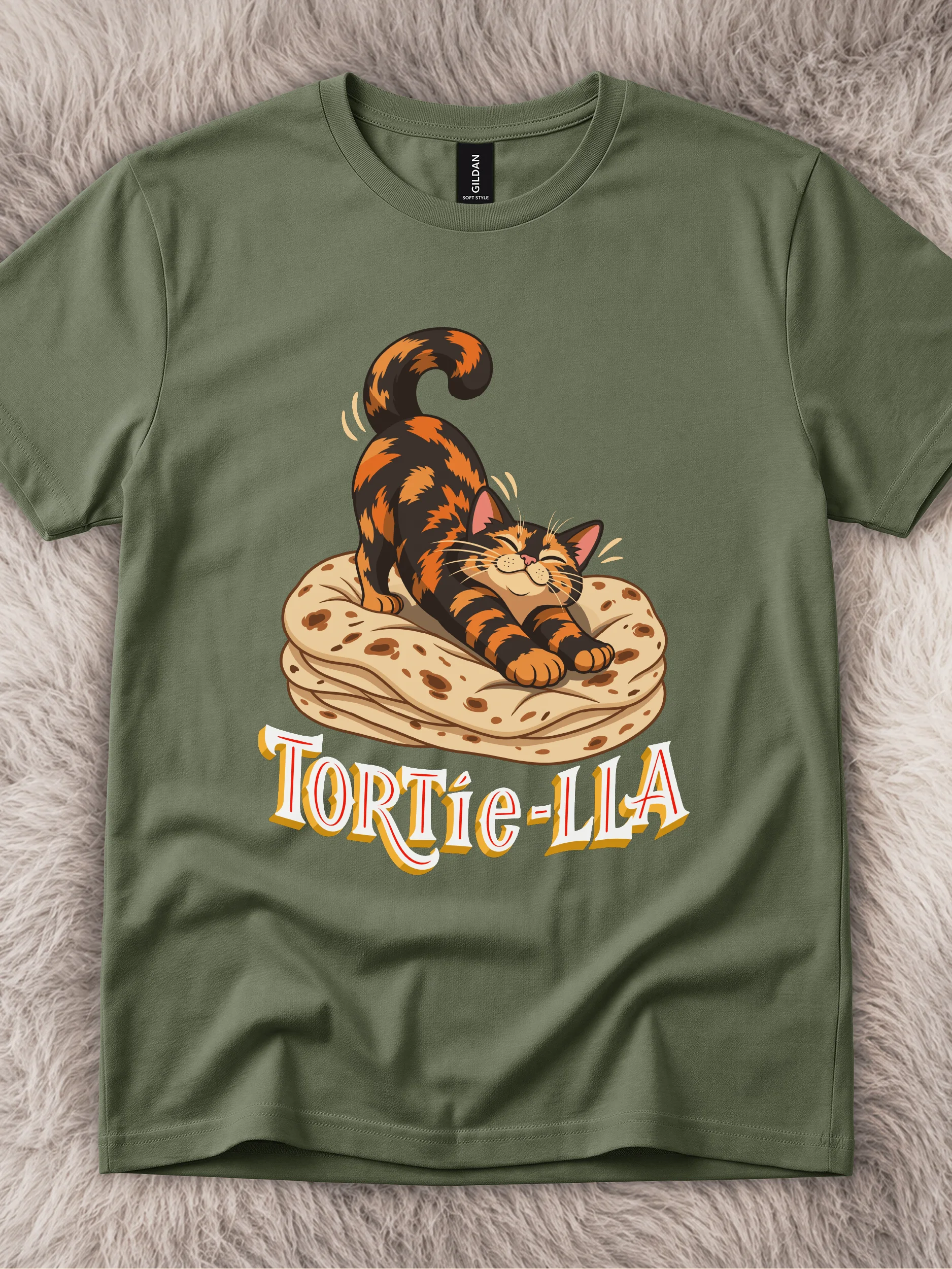 Tortie-lla Tortie Cat Shirt product image (1)