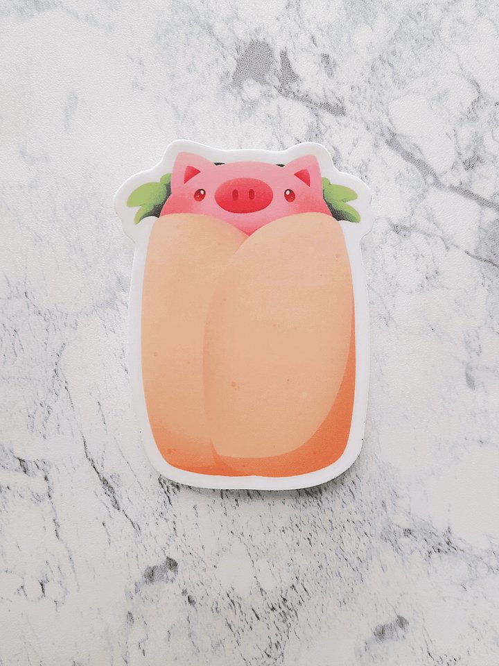 Protein Pal | Chicken Burrito Sticker product image (1)