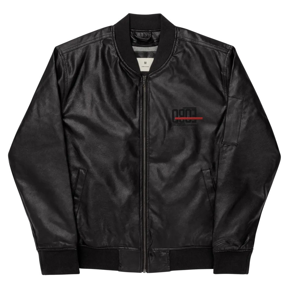OBOE Elegance Faux Leather Jacket product image (9)