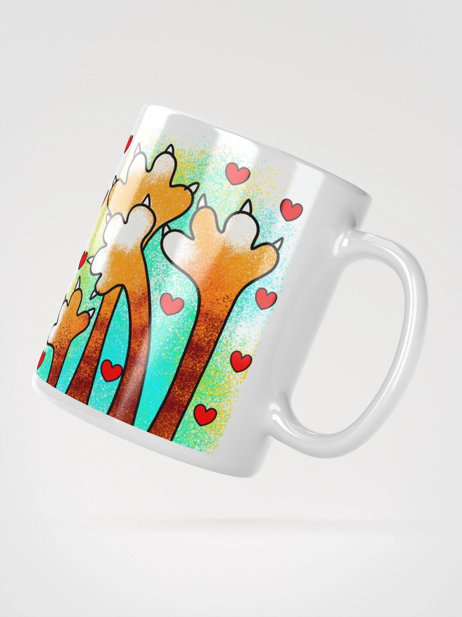Hand Drawn Cat Coffee Pause Mug product image (4)