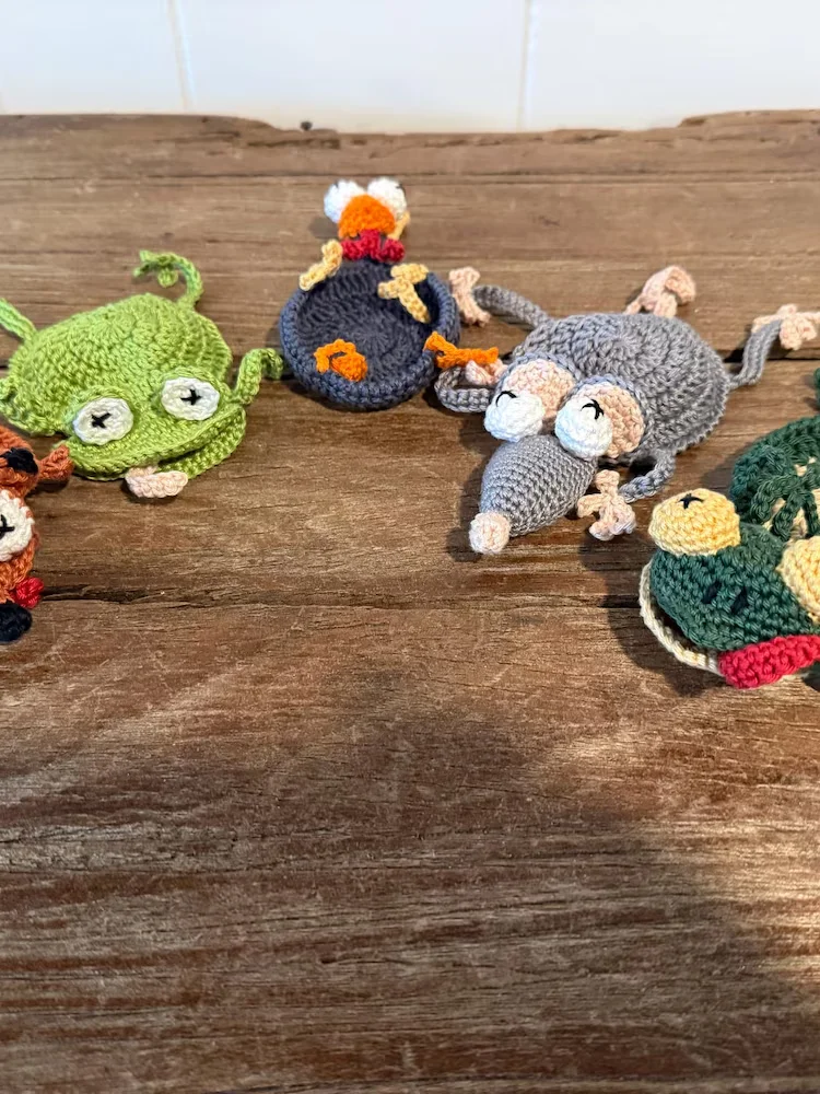 20-in-1 Animal Crochet Popup Coaster Patterns PDF product image (2)