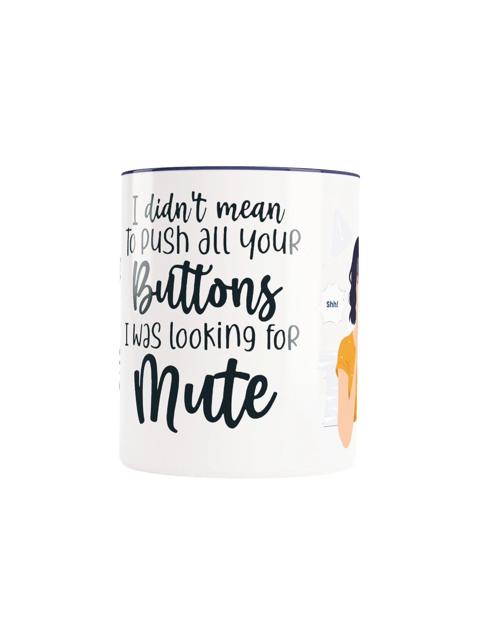 Whispering Shh! Ceramic Mug product image (32)