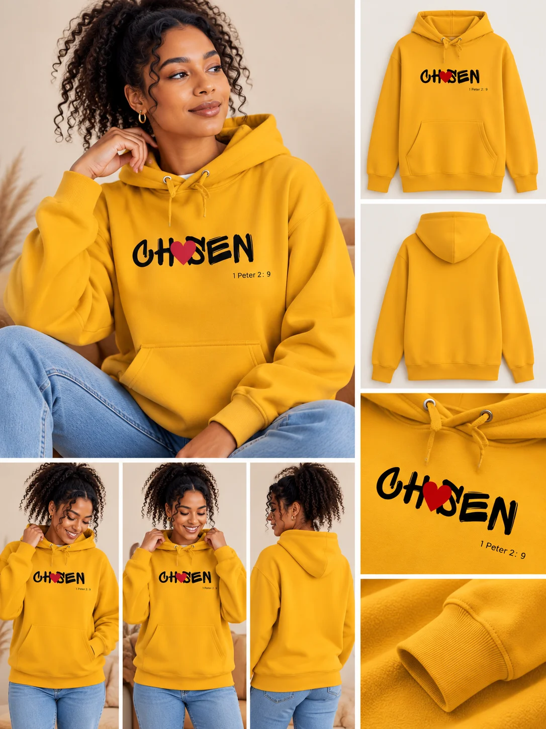 Chosen | Premium Faith-Inspired Hoodie product image (7)