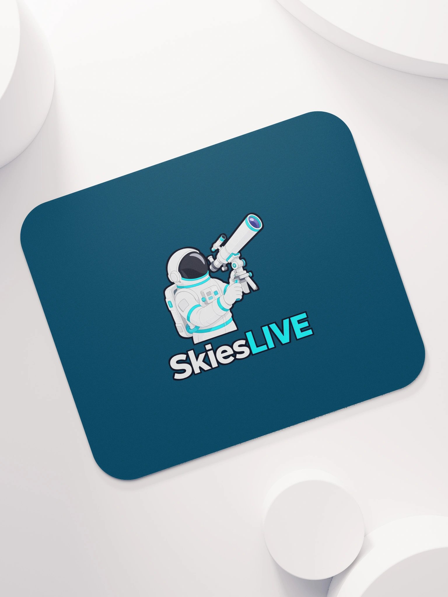 SkiesLIVE Astronaut Mouse Pad (Blue) product image (7)