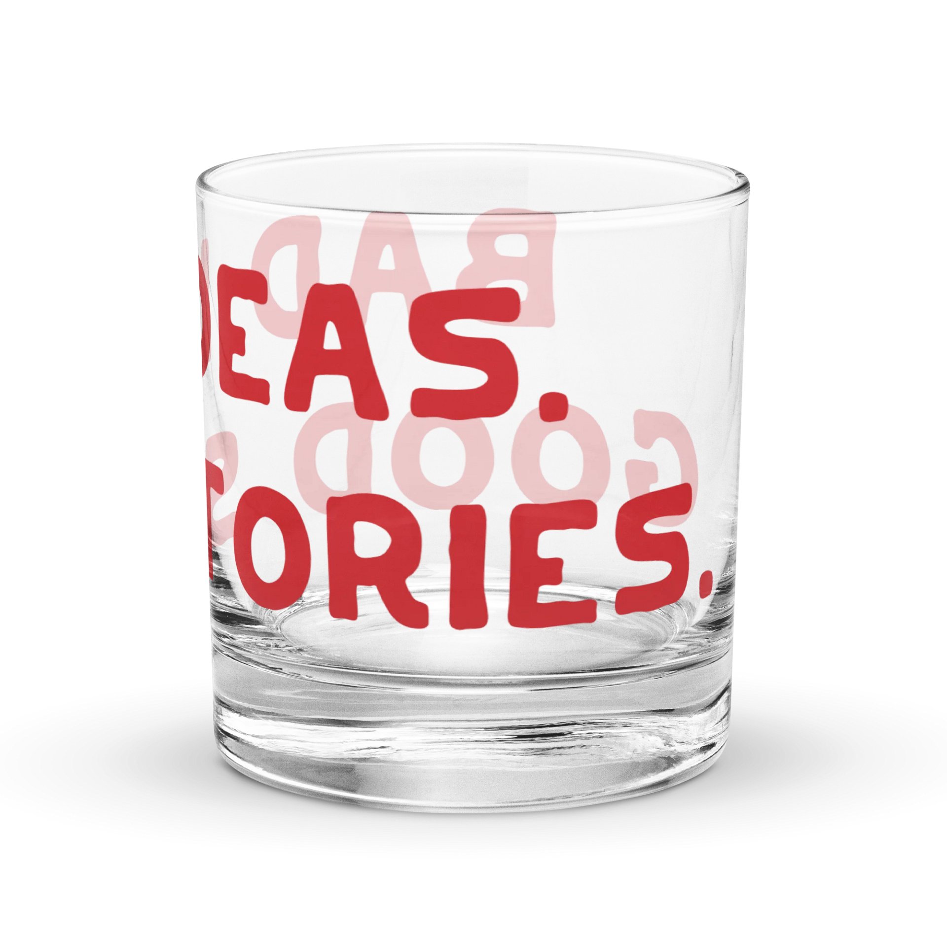 Bad Ideas Rocks Glass product image (2)