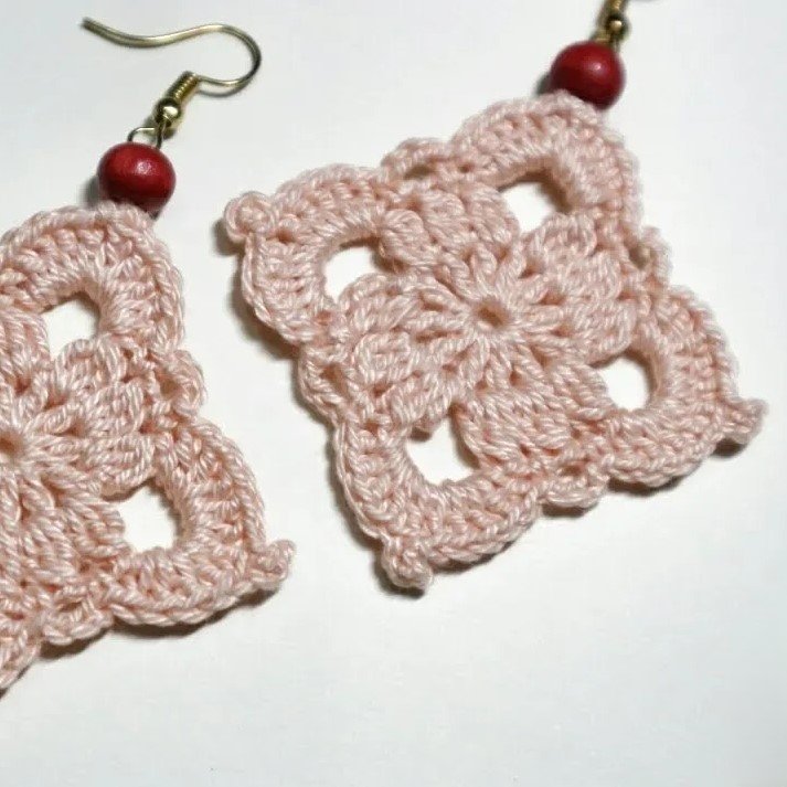 Lace Diamond Earrings product image (1)