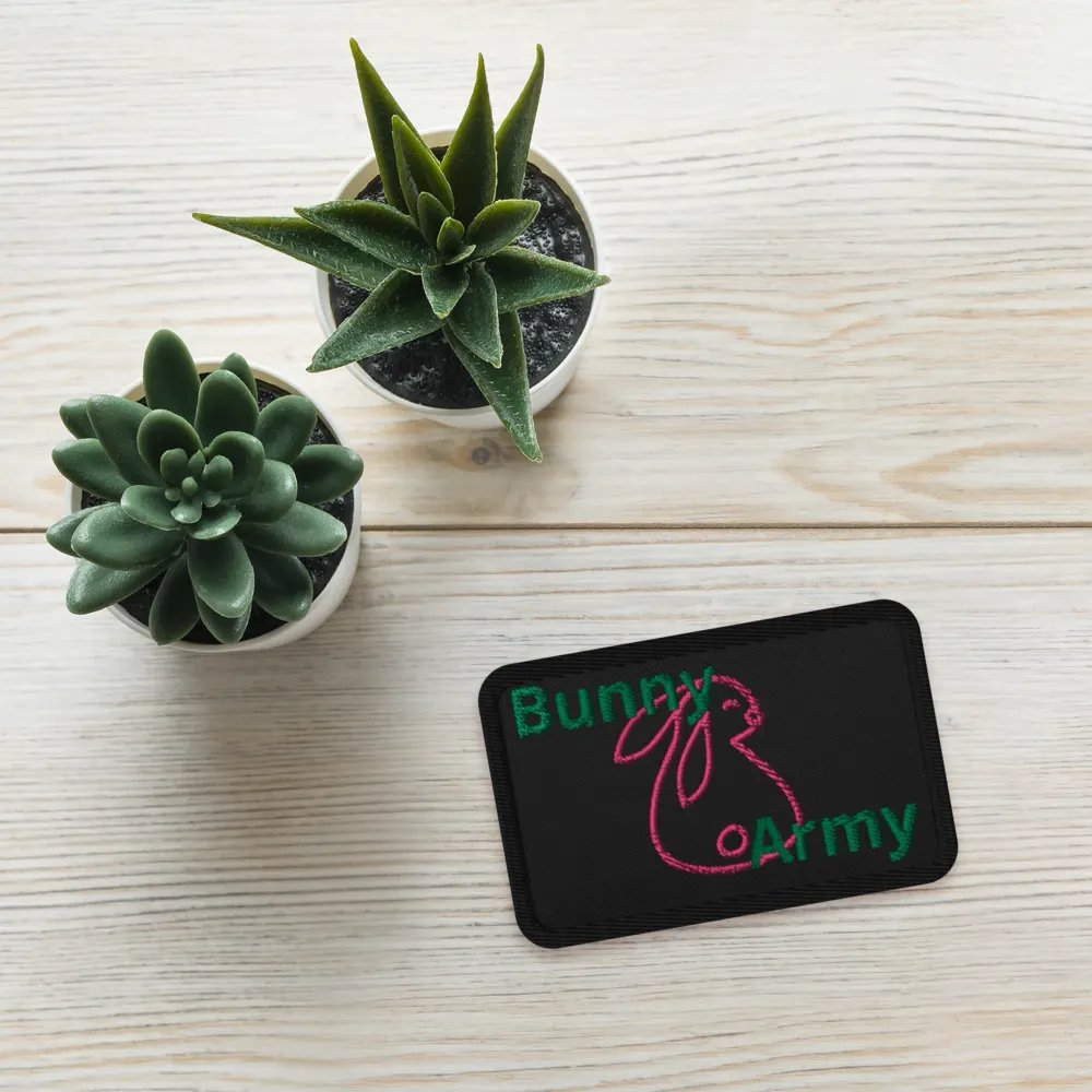 Bunny Army Patch product image (4)