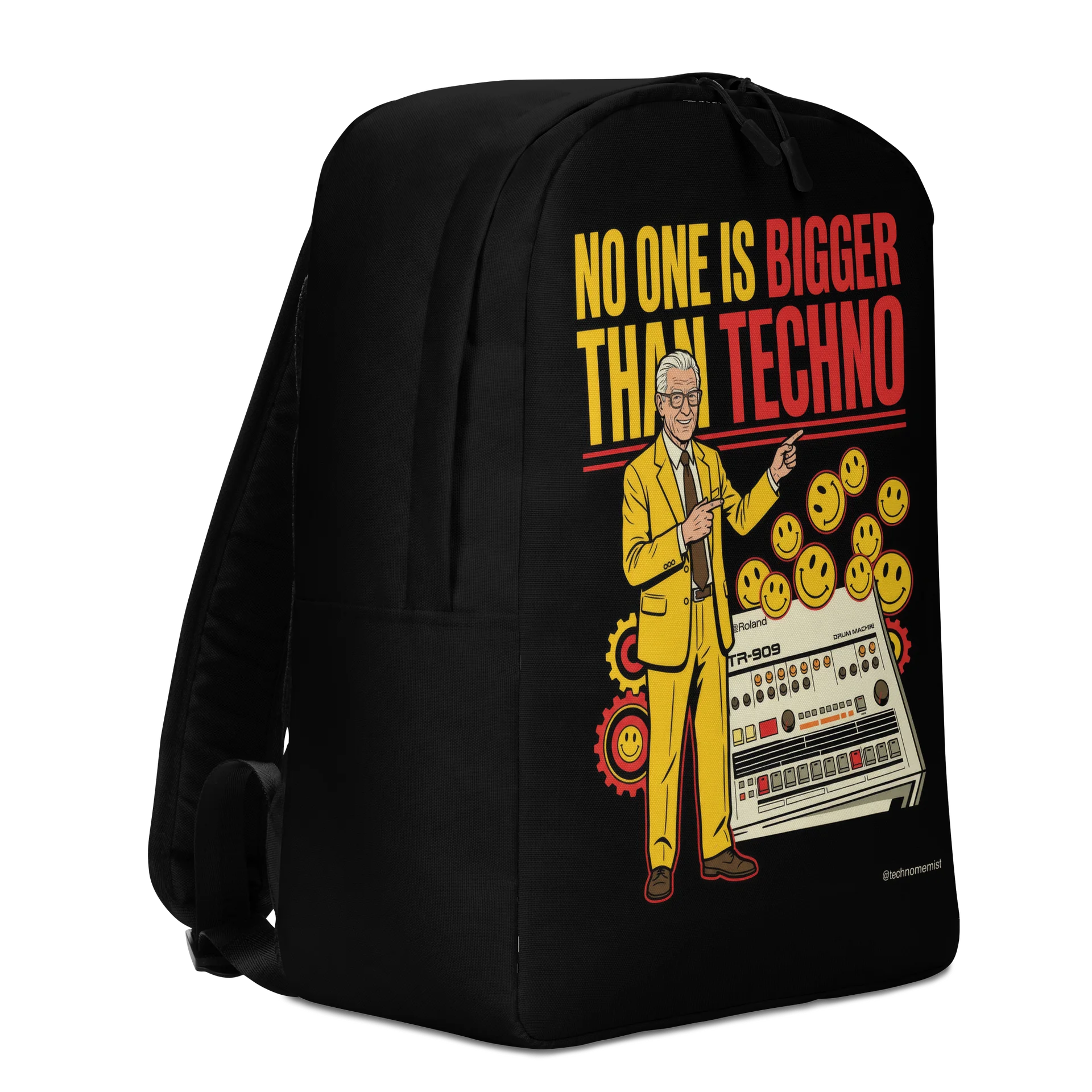 No One Is Bigger Than Techno Backpack product image (3)
