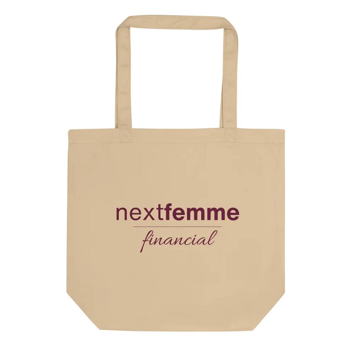 Eco Tote with Maroon Logotype product image (1)
