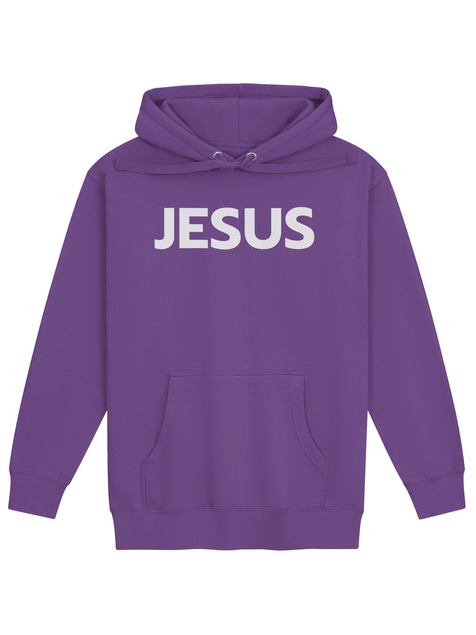 Jesus Essential Hoodie – White Design product image (5)