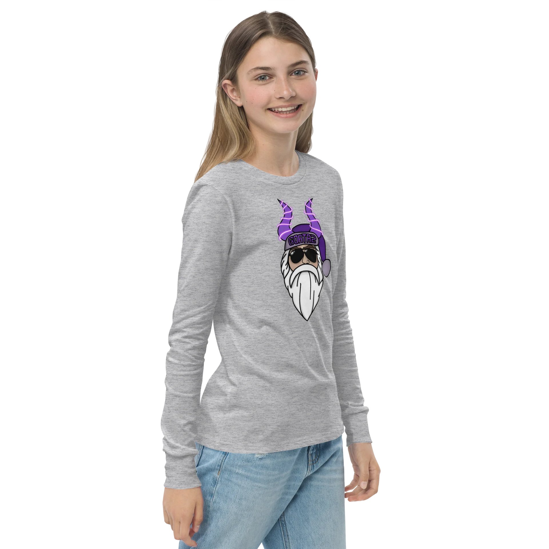 Youth R2 Santa Long Sleeve Shirt product image (17)
