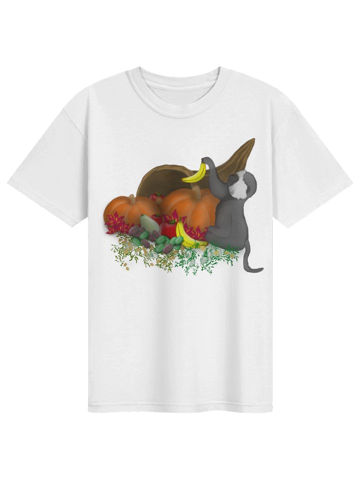 Monkey and Cornucopia T-Shirt. Men's Comfort Colors Garment-Dyed Heavyweight T-Shirt product image (1)