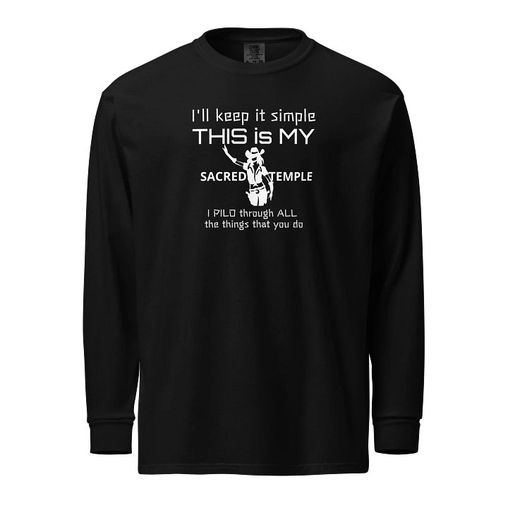 I'LL KEEP IT SIMPLE - COWGIRL - LONG SLEEVE product image (1)