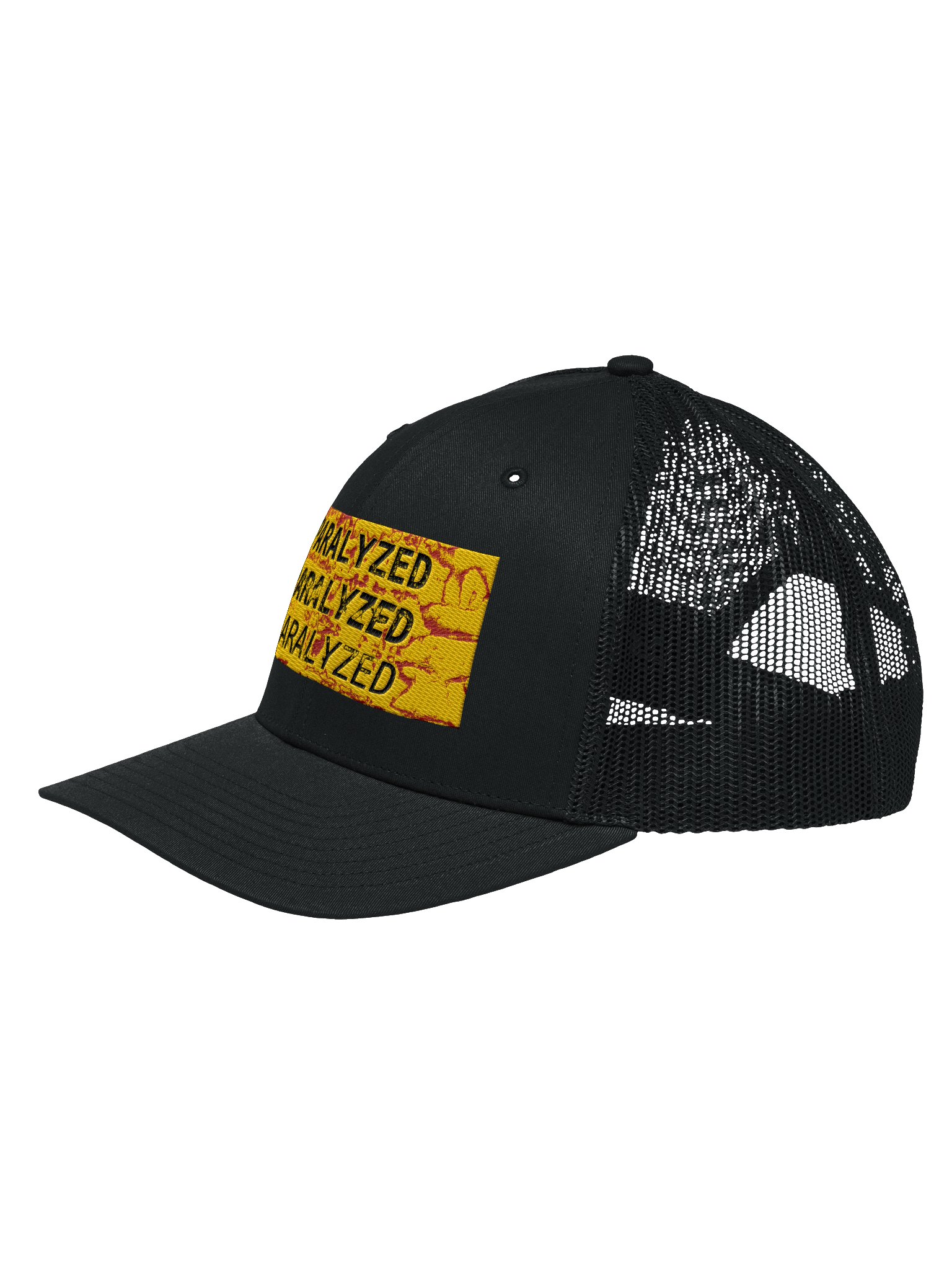 PARALYZED HEAT WAVE TRUCKER HAT product image (2)