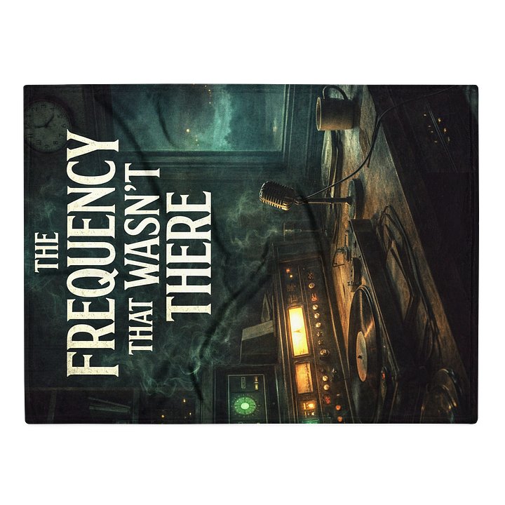 The Frequency that Wasn't there throw blanket product image (2)
