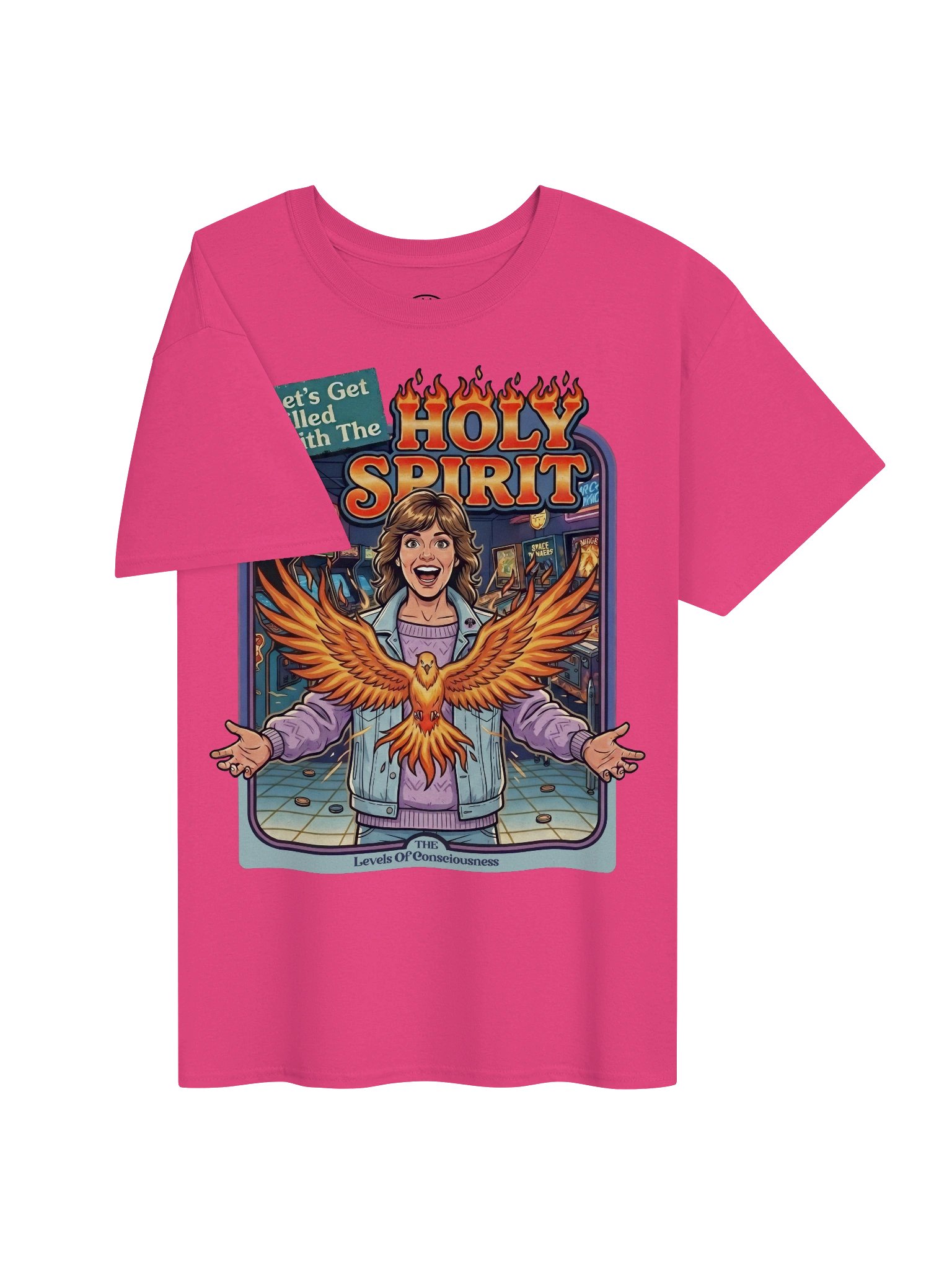 "Lets Get Filled With The Holy Spirit" Girls Tee product image (3)