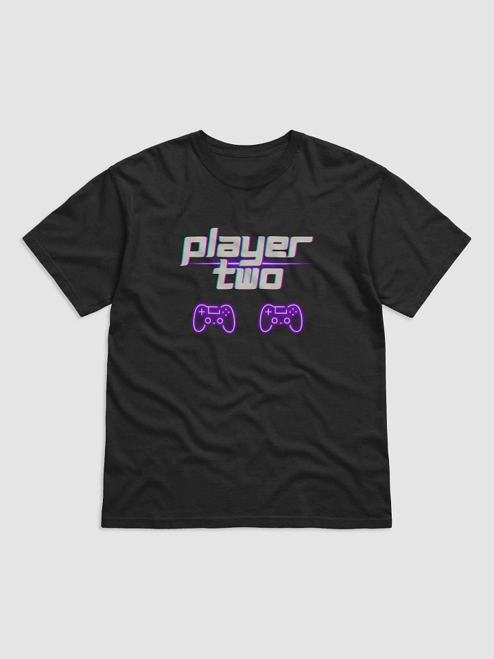 Neon Player Two Gaming Tee product image (1)