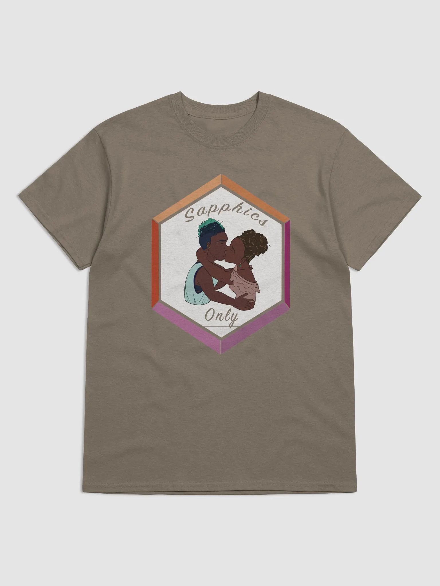 07 Sapphics Only Cotton Tee product image (2)