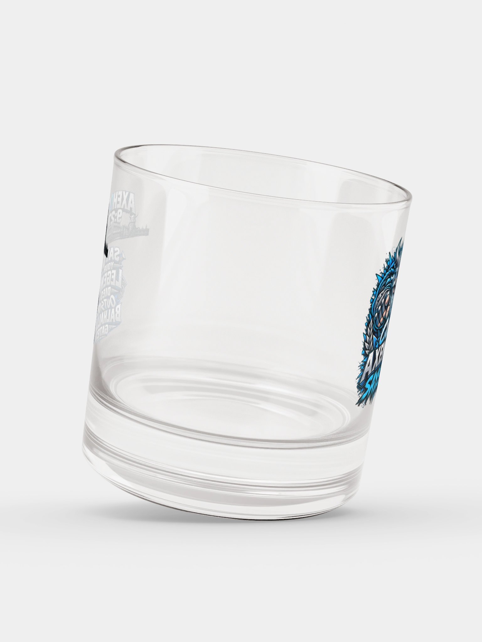 Cuz Axeh0le Says So Rocks Glass product image (8)