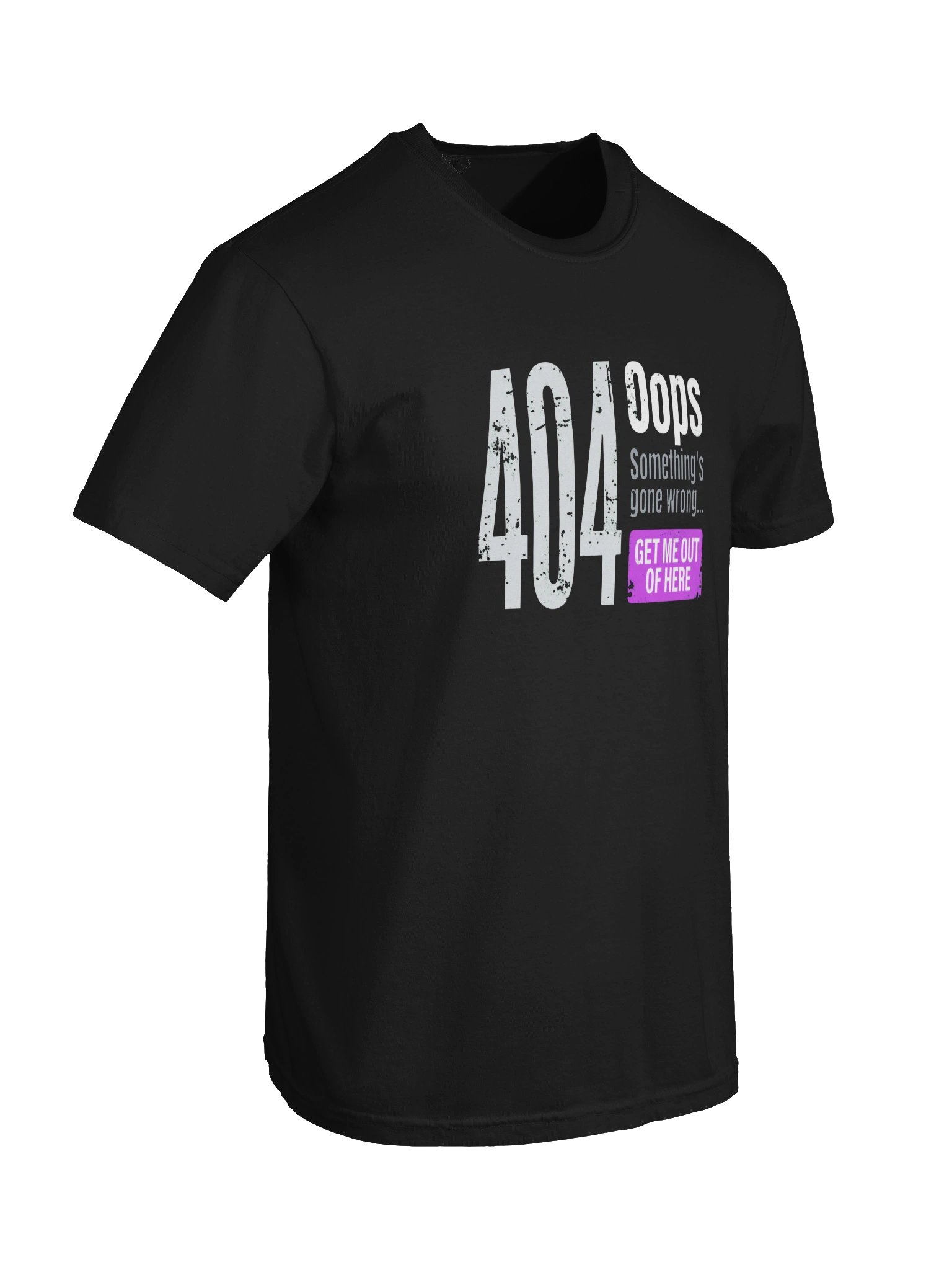 404 Oops, Something's Gone Wrong Web Error T-Shirt product image (4)