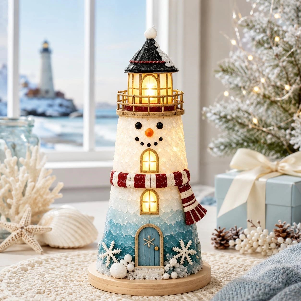 Christmas Glow 3D Lighthouse DIY Kit product image (1)