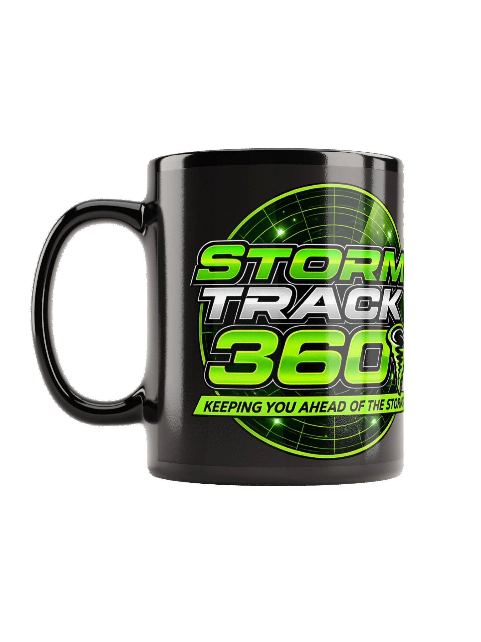 BLACK GLOSSY LOGO MUG product image (1)