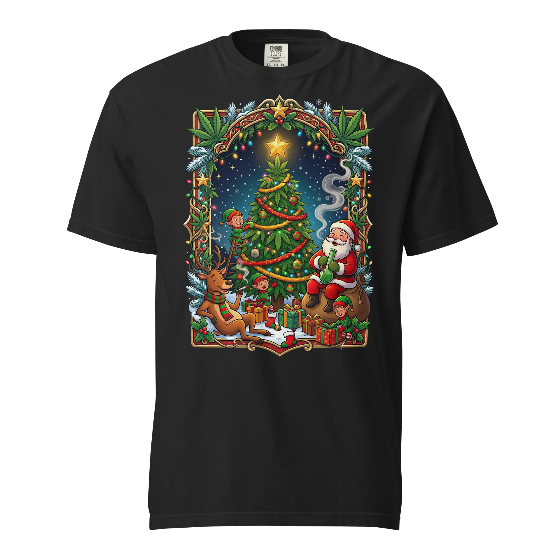 Holiday Haze Christmas T-shirt product image (1)