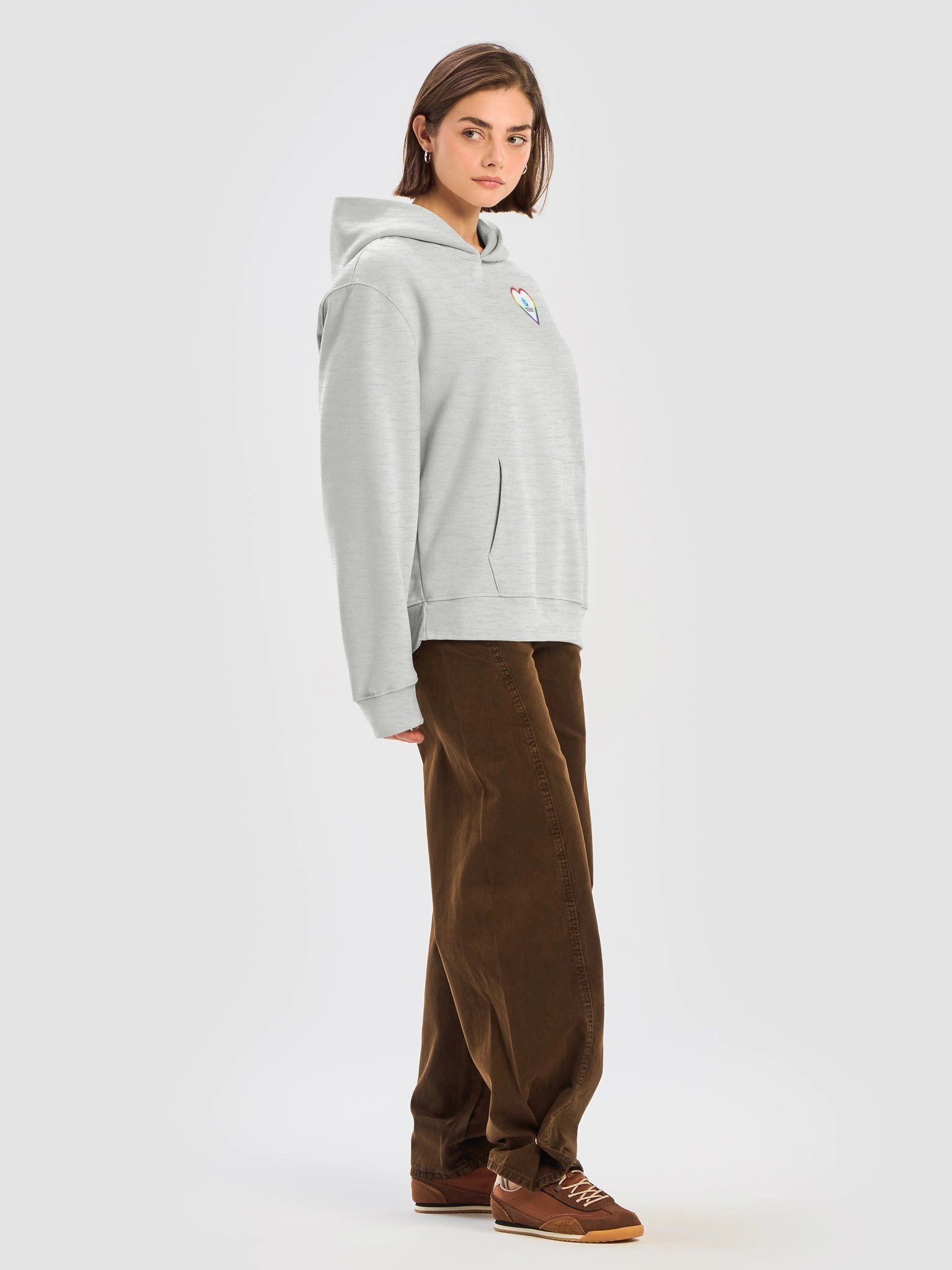 Humane World for Animals rainbow heart logo - Hoodie product image (4)