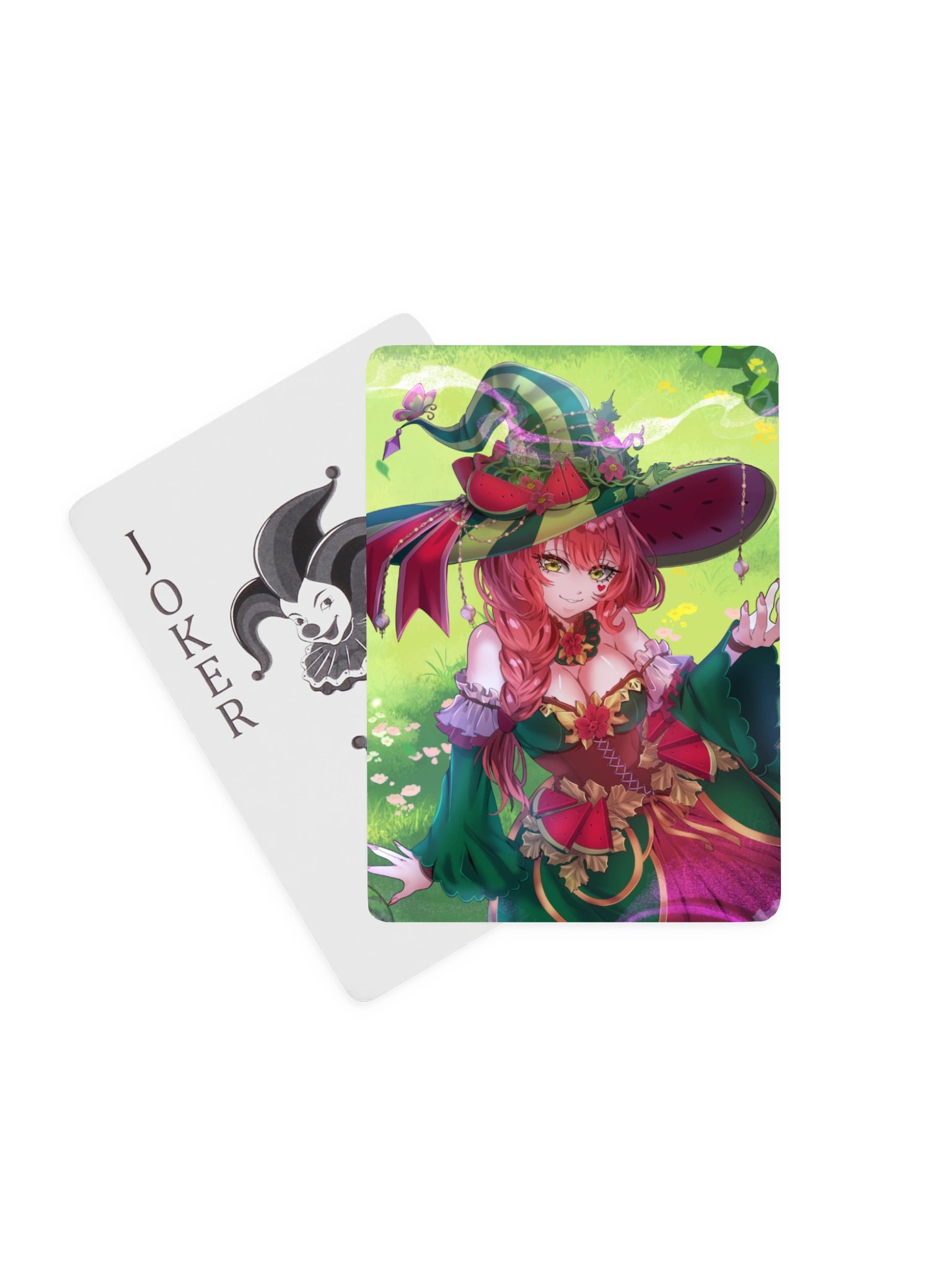 Watermelon Witch Playing Cards product image (1)
