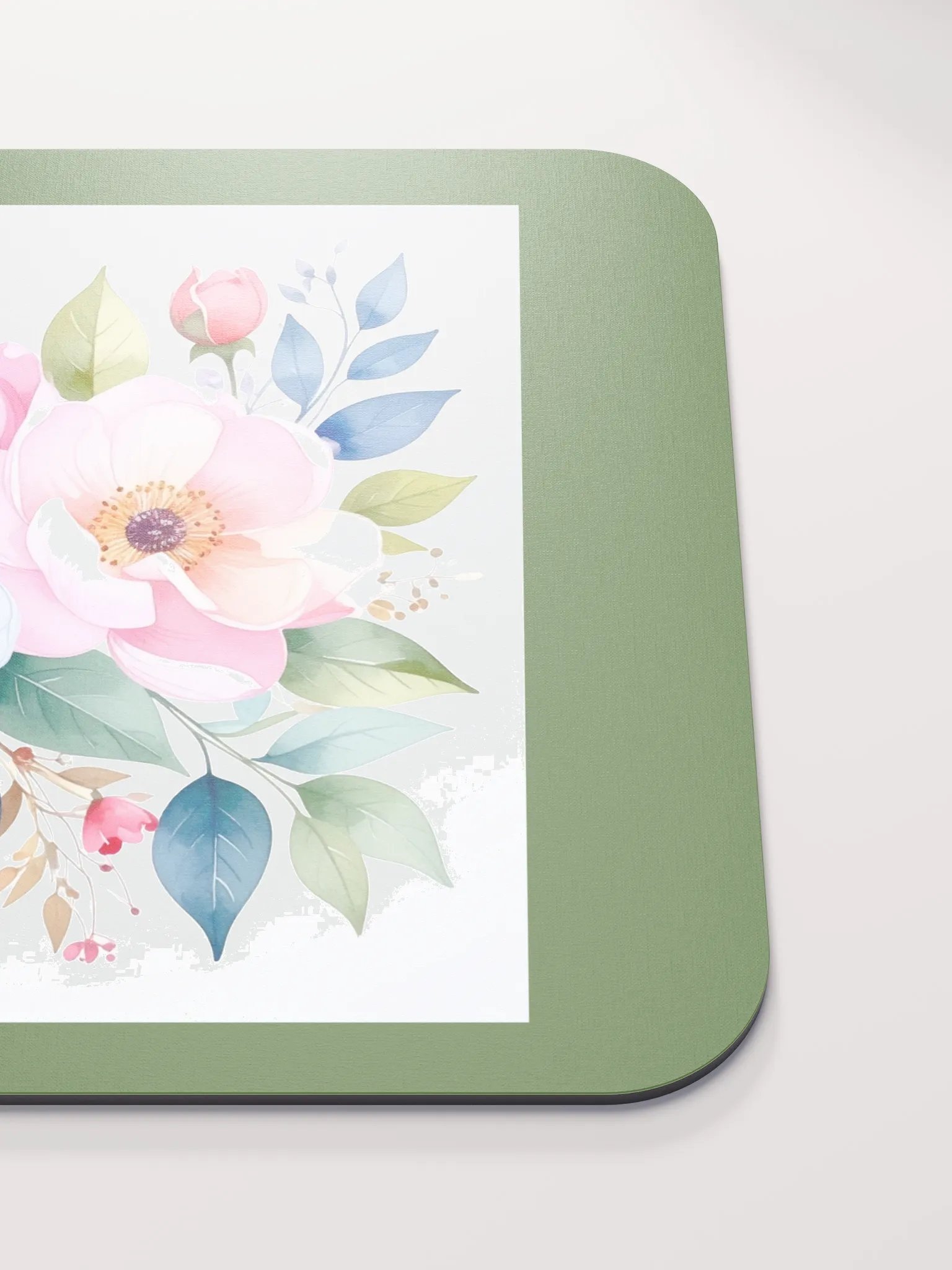 Columbia Road Market Mouse Pad (Light Floral) product image (5)