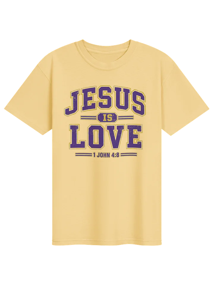 Jesus Is Love x Purple & Gold. product image (1)