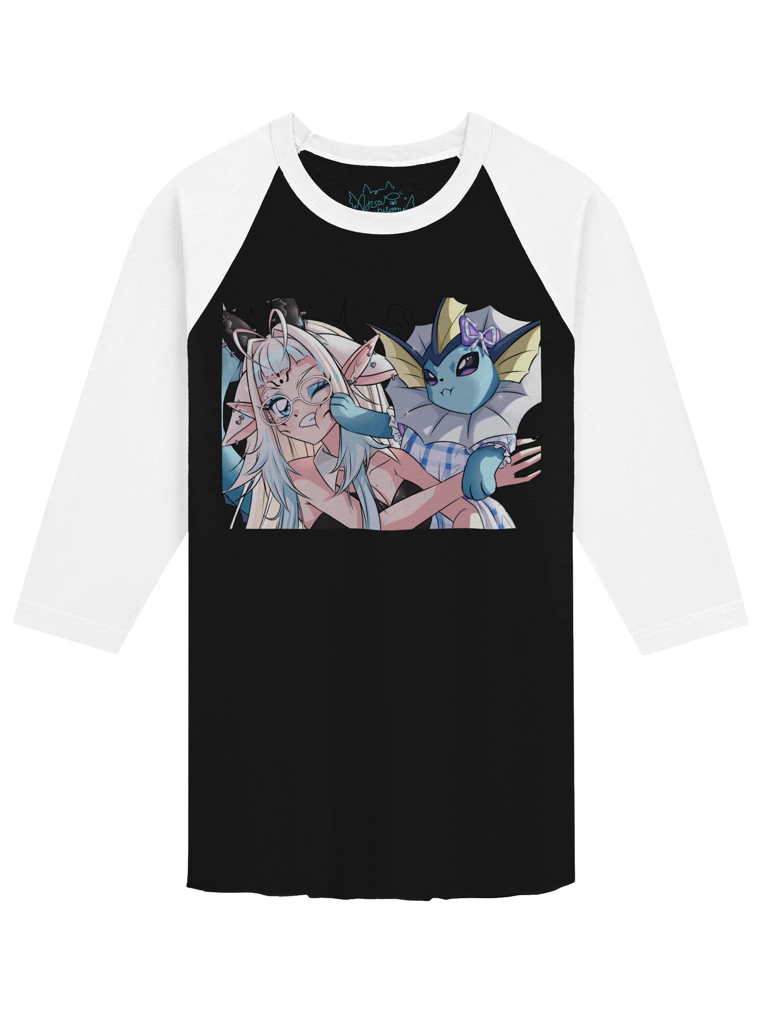 Beach Cosplay Failure Raglan product image (1)