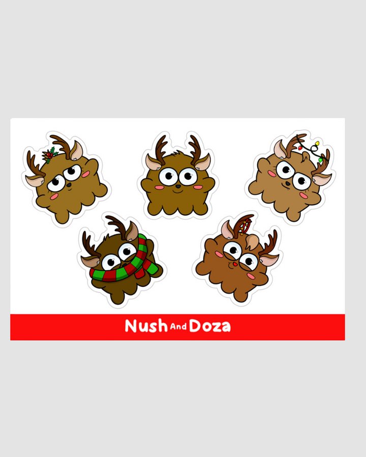 Globdeer Sticker Sheet product image (1)